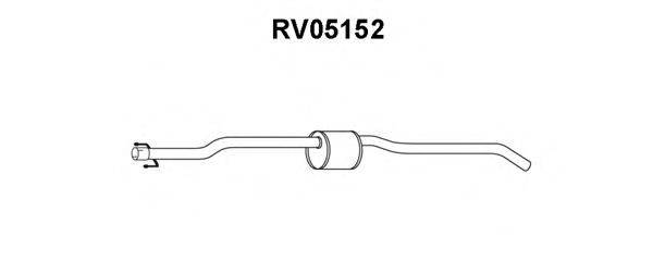 VENEPORTE RV05152 Передглушувач вихлопних газів