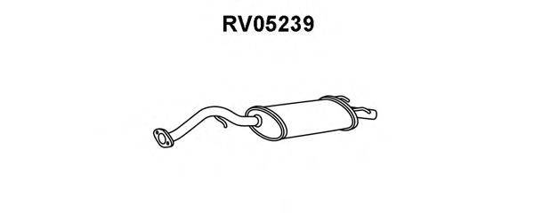 VENEPORTE RV05239 Глушник вихлопних газів кінцевий