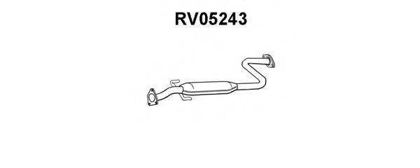 VENEPORTE RV05243 Передглушувач вихлопних газів