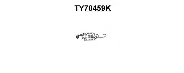 VENEPORTE TY70459K Каталізатор