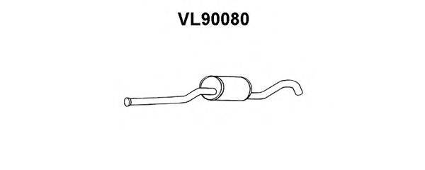 VENEPORTE VL90080 Передглушувач вихлопних газів