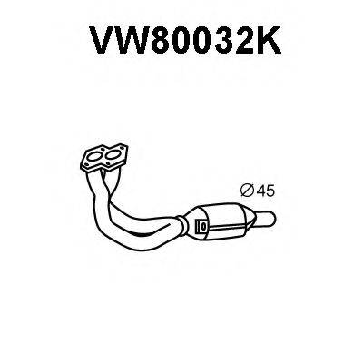 VENEPORTE VW80032K Каталізатор
