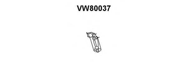 VENEPORTE VW80037 Труба вихлопного газу