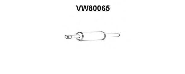 VENEPORTE VW80065 Передглушувач вихлопних газів