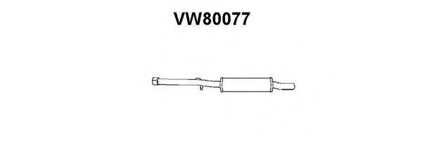 VENEPORTE VW80077 Передглушувач вихлопних газів