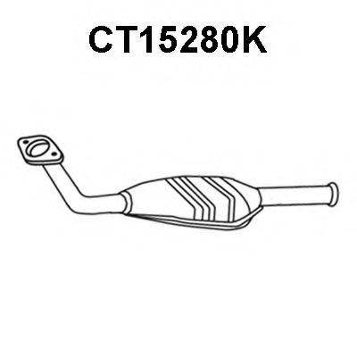 CITROEN/PEUGEOT 1705N1 Каталізатор
