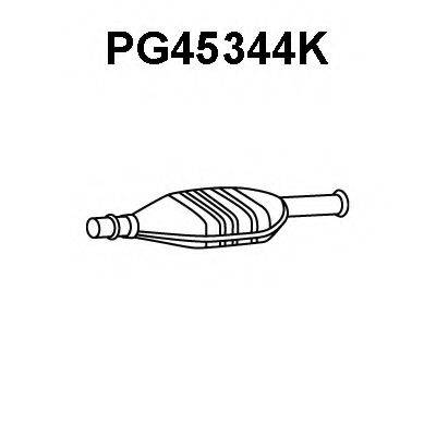 VENEPORTE PG45344K Каталізатор