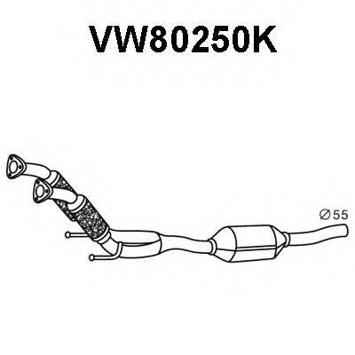 VENEPORTE VW80250K Каталізатор