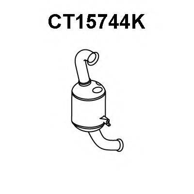 CITROEN/PEUGEOT 1706X0 Каталізатор
