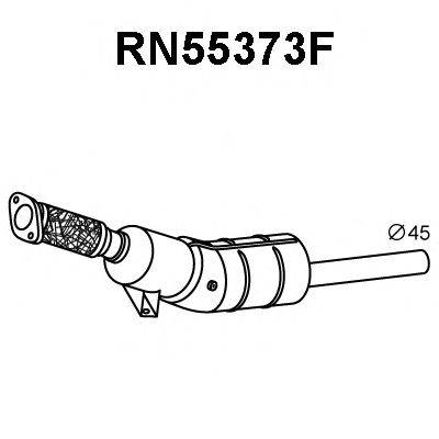 VENEPORTE RN55373F Саджовий/частковий фільтр, система вихлопу ОГ