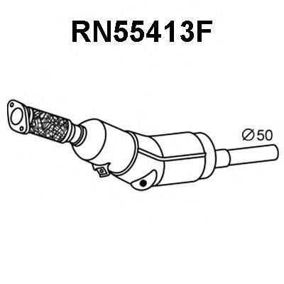VENEPORTE RN55413F Саджовий/частковий фільтр, система вихлопу ОГ