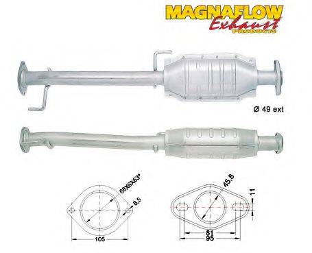MAGNAFLOW 87612 Каталізатор