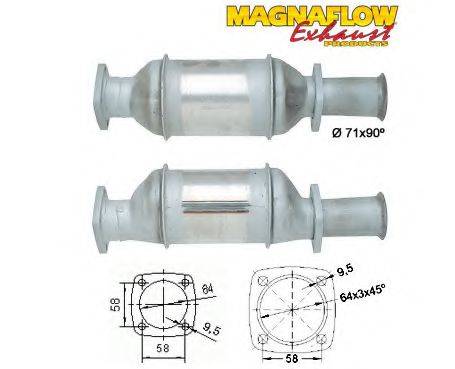 MAGNAFLOW 86826 Каталізатор