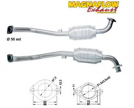 MAGNAFLOW 85842 Каталізатор