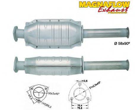 MAGNAFLOW 81810 Каталізатор