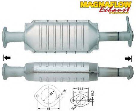 MAGNAFLOW 80018 Каталізатор
