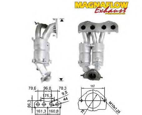 MAGNAFLOW 78005 Каталізатор