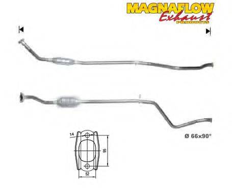 MAGNAFLOW 76011D Каталізатор