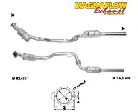 MAGNAFLOW 75013 Каталізатор