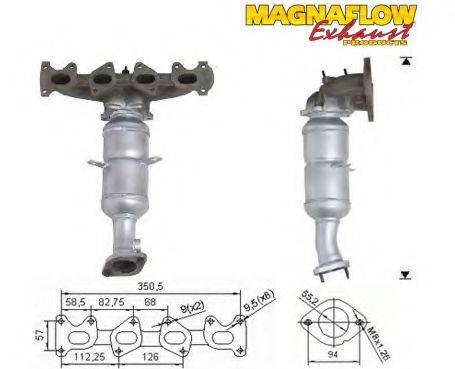 MAGNAFLOW 71810 Каталізатор