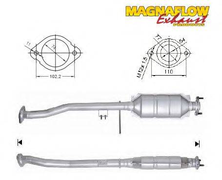 MAGNAFLOW 72526D Каталізатор