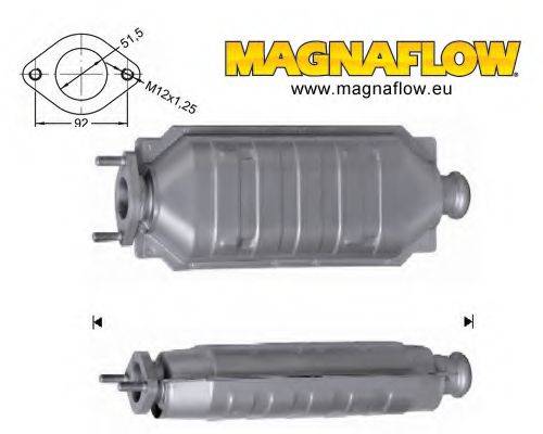 MAGNAFLOW 63402D Каталізатор