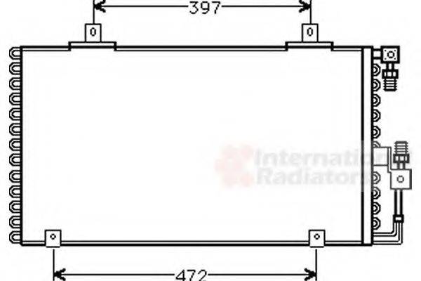 VAN WEZEL 03005106 Конденсатор, кондиціонер