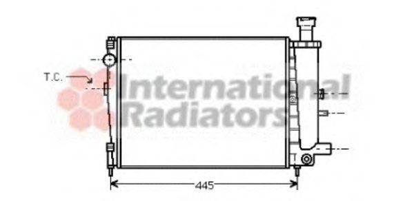 KUHLER SCHNEIDER 160052 Радіатор, охолодження двигуна