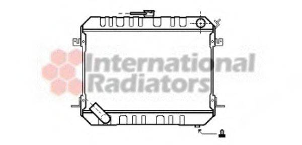 PAPE 13105 Радіатор, охолодження двигуна