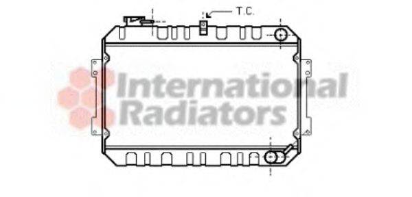 MAZDA N20115310A Радіатор, охолодження двигуна; Радіатор, Тяговий акумулятор