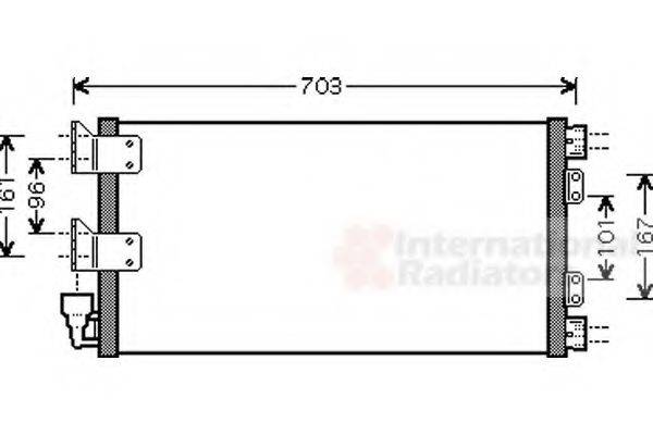 ROV/TRI/JAG/AUS/MG JRB101070 Конденсатор, кондиціонер