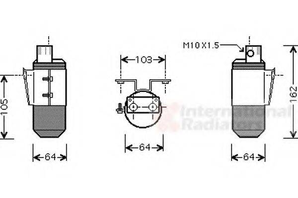 ROV/TRI/JAG/AUS/MG JRJ100260 Осушувач, кондиціонер