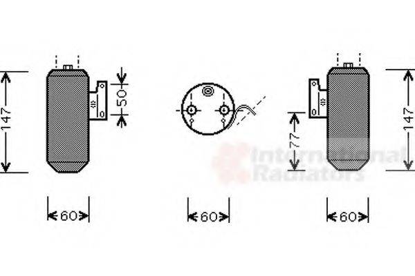 MAZDA BC1M-61-501A Осушувач, кондиціонер