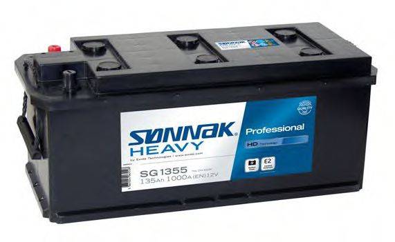 SONNAK SG1355 Стартерна акумуляторна батарея; Стартерна акумуляторна батарея