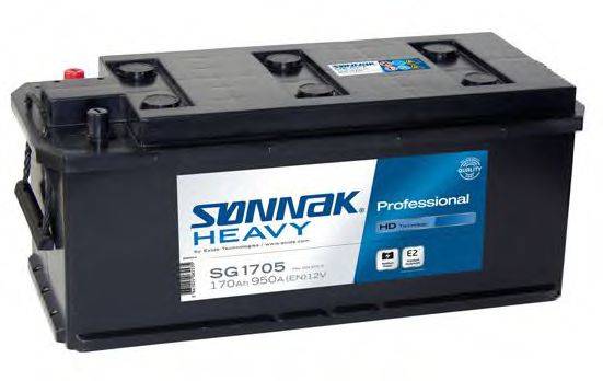 SONNAK SG1705 Стартерна акумуляторна батарея; Стартерна акумуляторна батарея