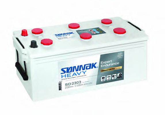 SONNAK SD2303 Стартерна акумуляторна батарея; Стартерна акумуляторна батарея