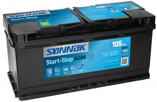 SONNAK SK1050 Стартерна акумуляторна батарея; Стартерна акумуляторна батарея
