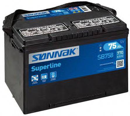 SONNAK SB758 Стартерна акумуляторна батарея; Стартерна акумуляторна батарея