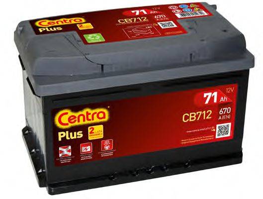 CENTRA CB712 Стартерна акумуляторна батарея; Стартерна акумуляторна батарея