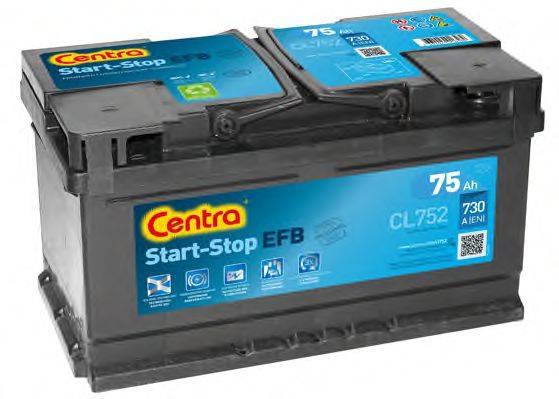 CENTRA CL752 Стартерна акумуляторна батарея; Стартерна акумуляторна батарея