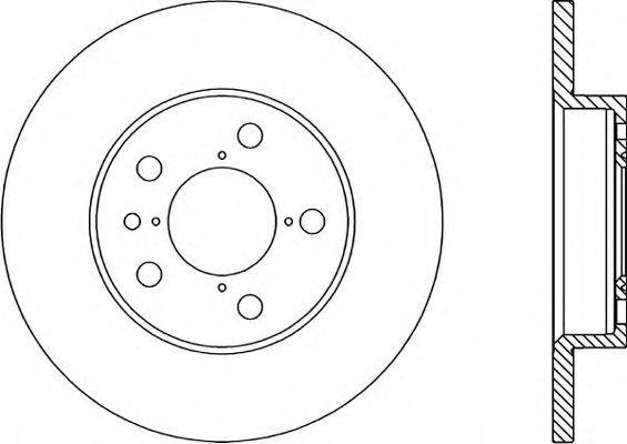 OPEN PARTS BDR1662.10