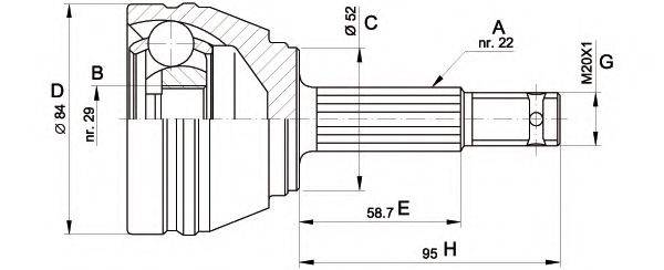 OPEN PARTS CVJ5231.10