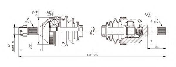 OPEN PARTS DRS6330.00