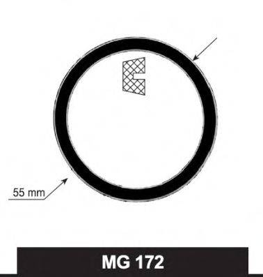 MOTORAD MG172 Прокладка, термостат
