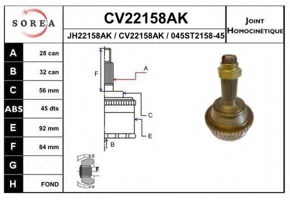 EAI CV22158AK