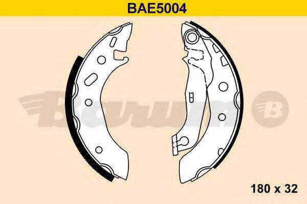 BARUM BAE5004 Комплект гальмівних колодок