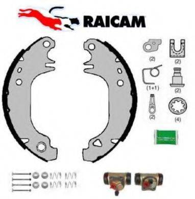 RAICAM 7084RP Комплект гальмівних колодок, стоянкова гальмівна система