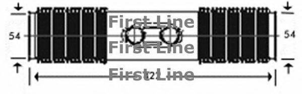 FIRST LINE FSG3190 Пильовик, рульове управління