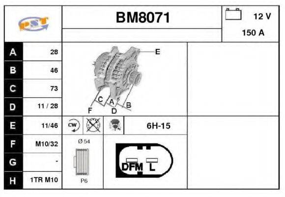 SNRA BM8071 Генератор