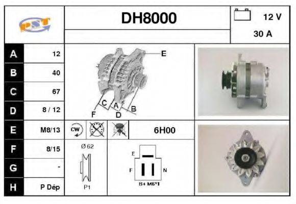 SNRA DH8000 Генератор